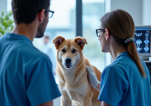 Veterinary diagnostics and support team